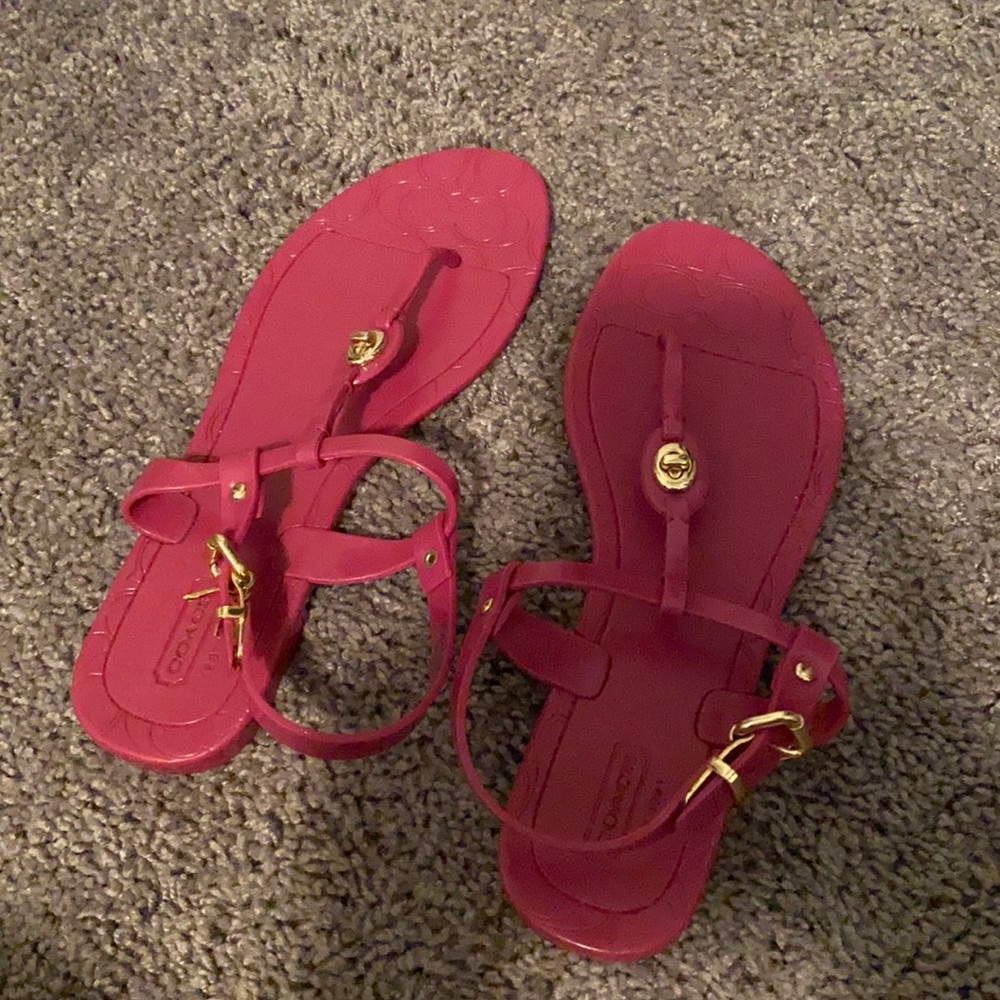 Coach sandals